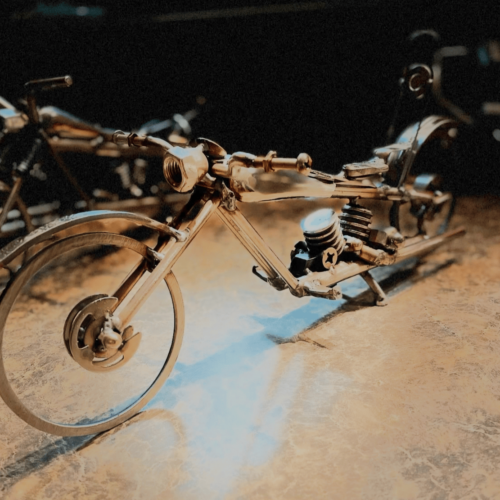 Motorcycle Statue