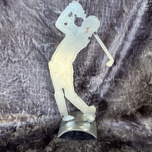 Golfer Statue